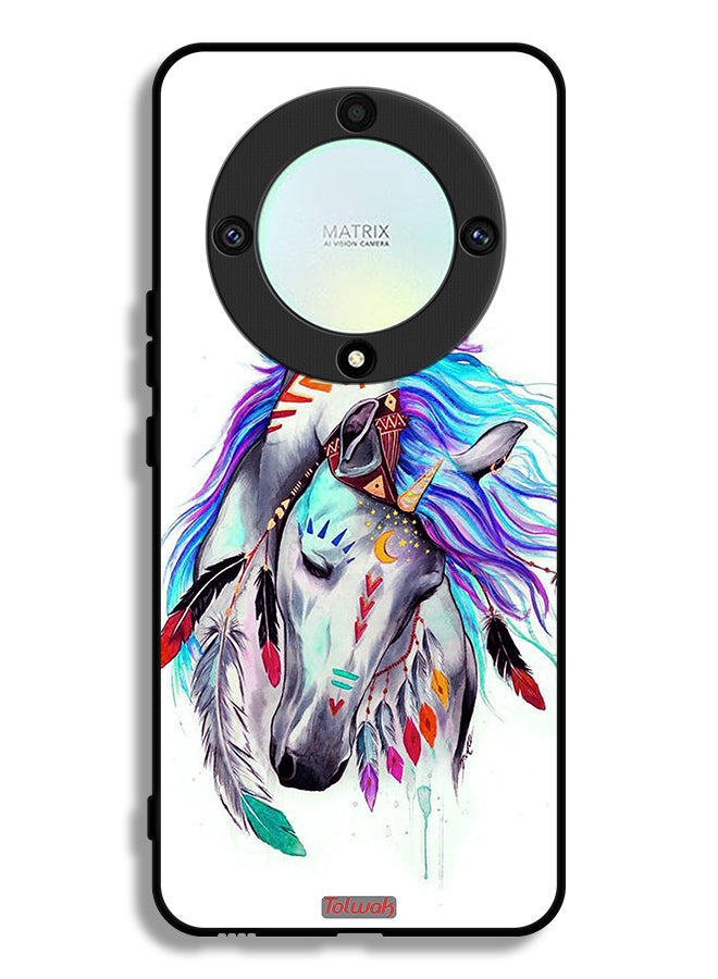 Tolwak Honor X9a Protective Case Cover Horse - Image 1