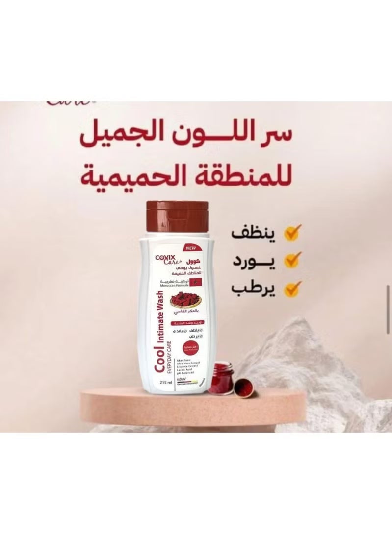 غسول كول COOL بالعكر الفاسي لتفتيح وتوريد ب الصبار وعرق السوس 215مل