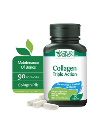 Adrien Gagnon - Sante Collagen with Vitamin C and Lysine, Collagen Booster Supplement for Skin Elasticity, Fast Hair Growth, Better Nails, Strong Bone and Joint Flexibility, 90 Capsules - pzsku/ZF120AAF8E1692511F729Z/45/_/1735907647/495bf4ad-5277-4081-ad99-a702940c5531