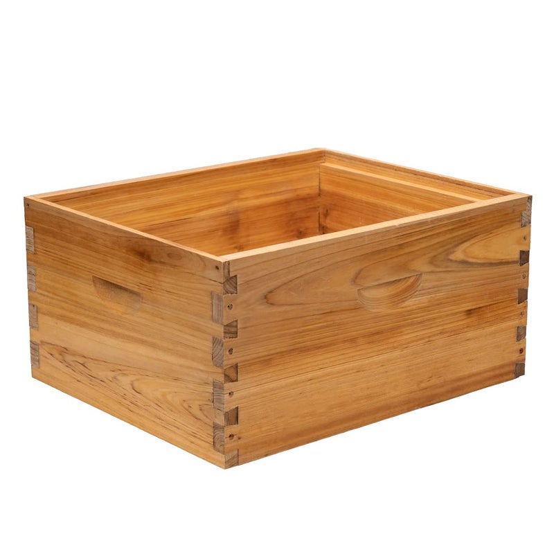 BeeCastle Heavy Wax Coated Langstroth Unassembled Deep/Brood Box With Frames And Beeswax Coated Foundation Sheet (8 Frame) - Image 5