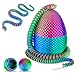 SUMLAND 3D Printed Snake Eggs with Snake Inside2322 Inch Crystal Snake Fidget ToysArticulated 3D Snake with 3D Snake Eggs Red Green Blue - Image 2