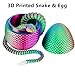 SUMLAND 3D Printed Snake Eggs with Snake Inside2322 Inch Crystal Snake Fidget ToysArticulated 3D Snake with 3D Snake Eggs Red Green Blue - Image 4