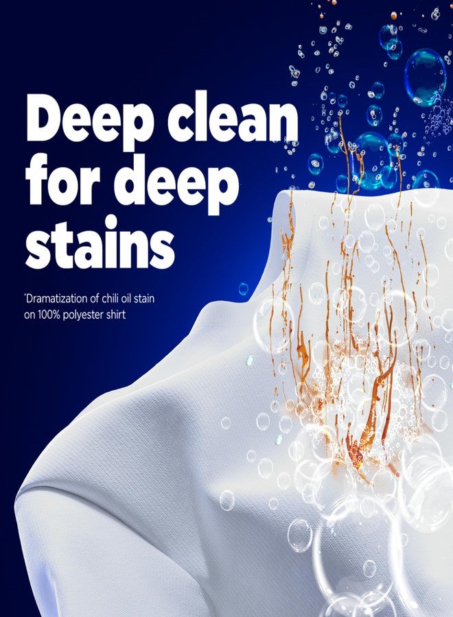 Tide Ultra Oxi Boost Liquid Laundry Detergent, 92 fl oz, 65 Loads, Advanced Stain Remover, Laundry Detergent Liquid with Extra Oxi Power - Image 3