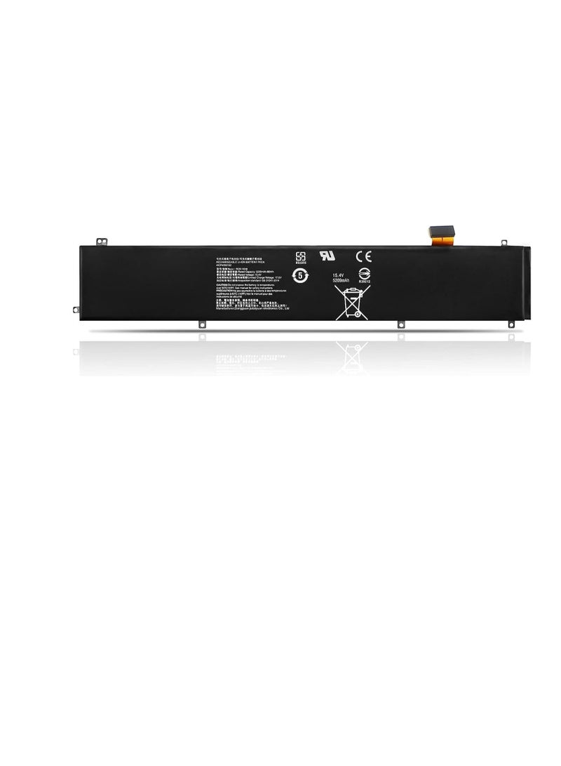 Terabyte 15.4V 80Wh 5209mAh RC30-0248 Laptop Battery Compatible for Advanced 15 2018 2019 RTX 2060 2070 2080 RZ09-02385 RZ09-02386 - Image 1