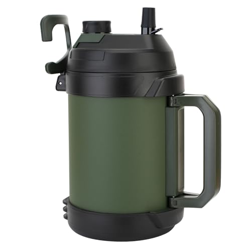 Hydraful Gallon Jug, 128oz Large Insulated Stainless Steel Sports Water Jug, Large Triple Wall Vacuum Insulation Water Bottle-Keeps Cold up to 48 Hrs-Sweat Proof,for Gym, Hiking & Camping - Image 1