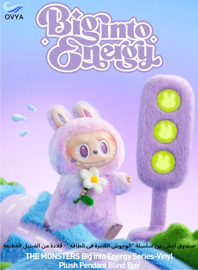 OVYA Labubu Doll V3 Monsters Energy Series Original Edition 17cm Blind Box Designer Art Toy Limited Edition Gift for Kids Collectors Anime Fans Everyday Display - Image 5