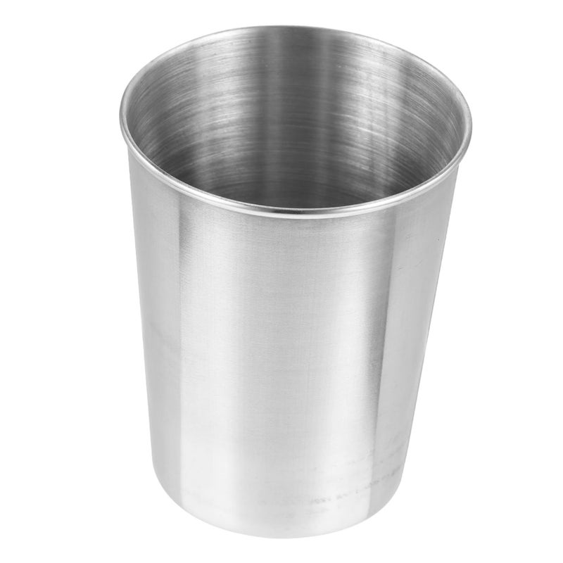 Stainless Steel Toothbrush Tumbler Cup Easy to Clean Silver 8 5X6X6 Cm - Image 2