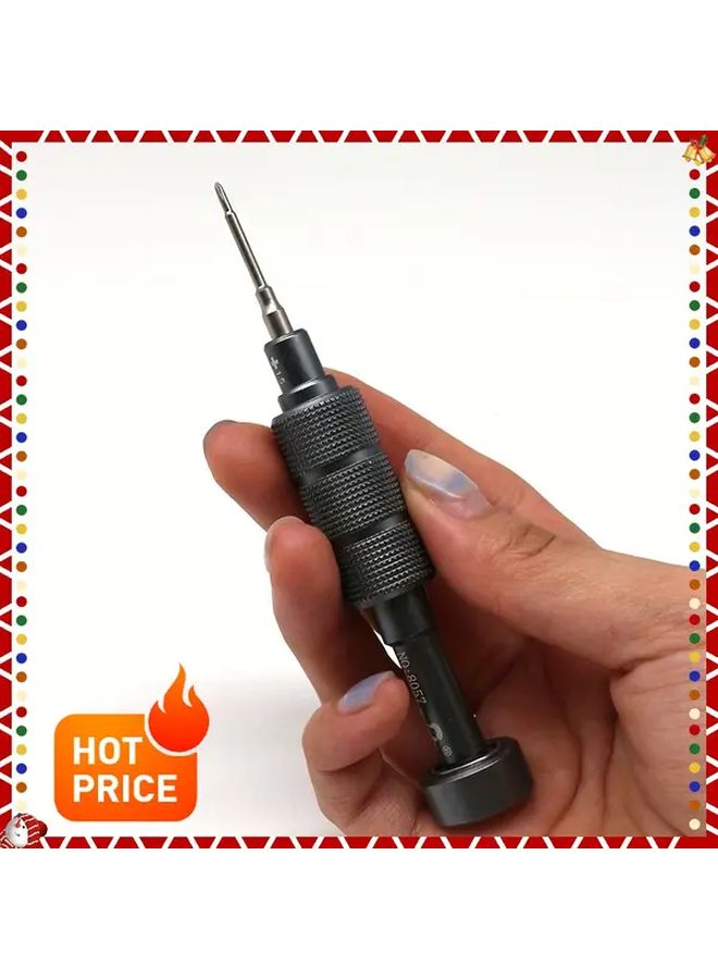 مجموعة مفك براغي مغناطيسي رمادي 6 في 1 لإصلاح الهاتف والكمبيوتر والطائرة بدون طيار - Image 2