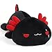 SNOWOLF Black Axolotl Plush Pillow Cute and Soft Axolotl Stuffed Animal Kawaii Plushie Toy Great Gift for Kids and Adult 197 - Image 2