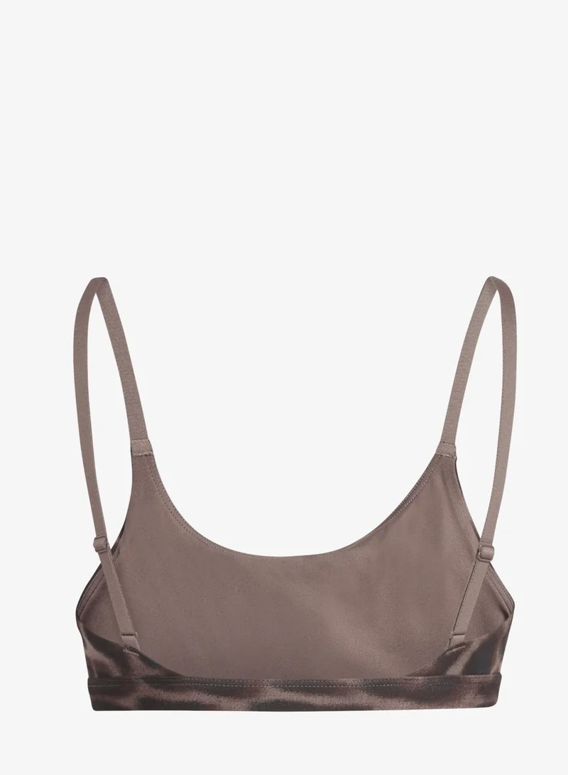 Adidas Optime Essentials Workout Leopard Light Support Bra