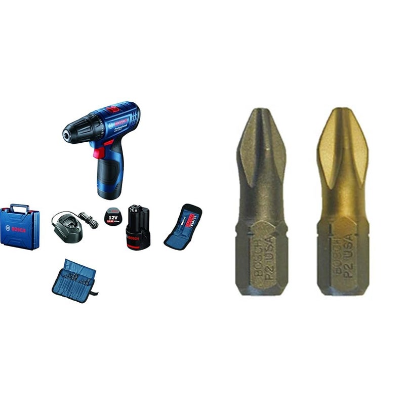 Bosch GSR 120LI Cordless Drill Driver 12V 1500 rpm 1430 Nm 10 mm Chuck 2 Speed Gearbox 0 - Image 1