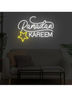 ThePartyPopper Ramadan Kareem Light Sign LED Neon Ramadan Decoration Neon Sign 65 CM X 45 CM  - Image 5