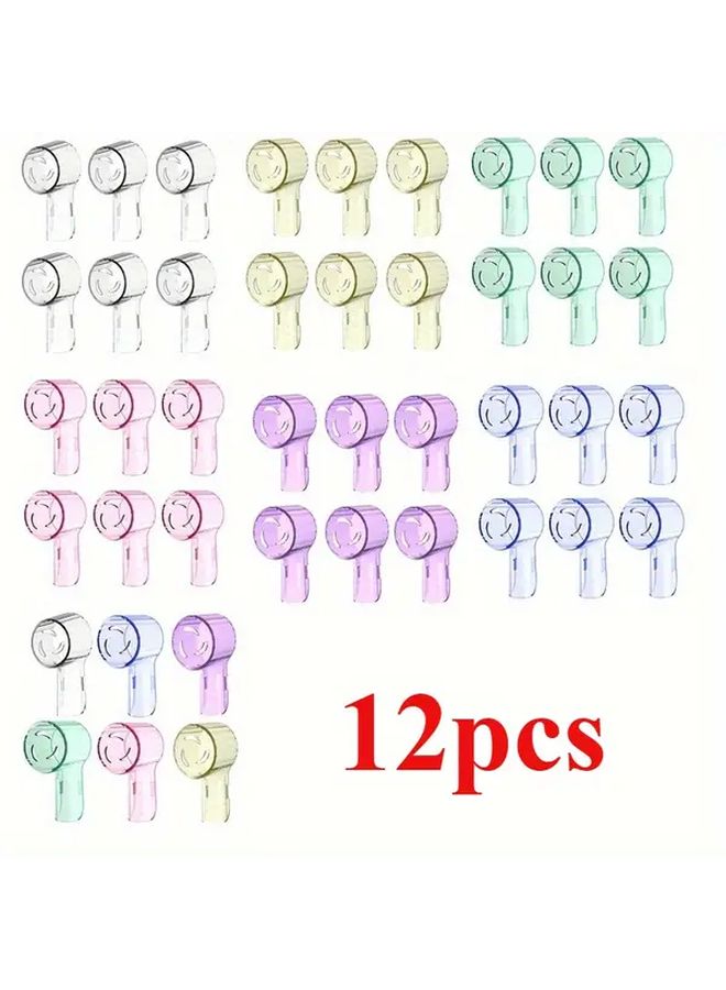 For Oral B IO Toothbrush Heads 12 Pack With Green Dustproof Cover - Image 1