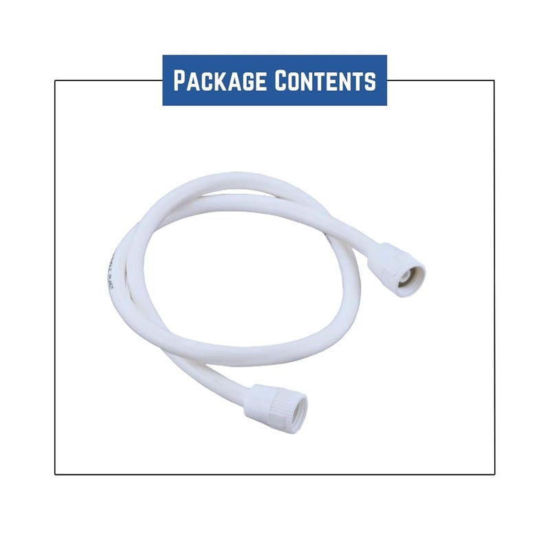 NEW WARE ® PVC Shower Hose for Handheld Shower & Health Faucet|Hose Pipe Water Supply Lines for All Type of Water Faucet|Bidet|Flexible Heavy Duty Tube for Bathroom, Toilet & Home (1.5 Meter) - Image 3