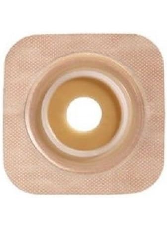 convatec Convatec 125274 SUR-FIT Natura Two-Piece Pre-Cut, Stomahesive Flexible Skin Barrier with Tape Collar, Tan, 45mm (1 3/4") Flange; 35mm (1 3/8") Stoma Opening, 10/BX by Convatec 