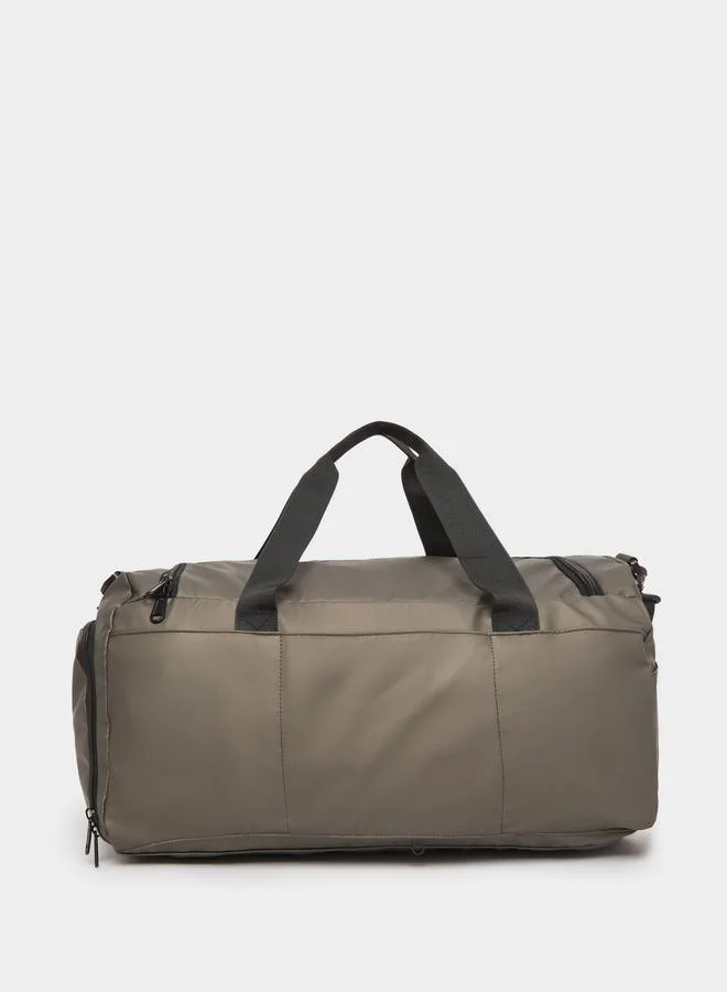Styli Grey Gym Duffel Bag