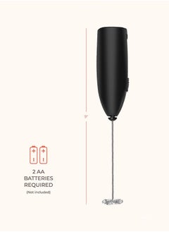 Aluhama Aluhama Milk Foam Maker, Kitchen Powerful Milk Frother Handheld Foam Maker for  Lattes, Drink Mixer for Coffee, Mini Foamer for Cappuccino, Frappe,  Matcha, Hot Chocolate & Coffee Creamer by Milk  - Image 4