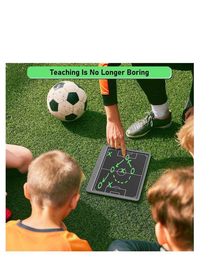 Generic - 15-Inch LCD Soccer Coaching Board, Digital Tactical Strategy Marker with Stylus Pen for Sports Training, Game Planning, Education, Perfect Gift for Coaches. - Image 1
