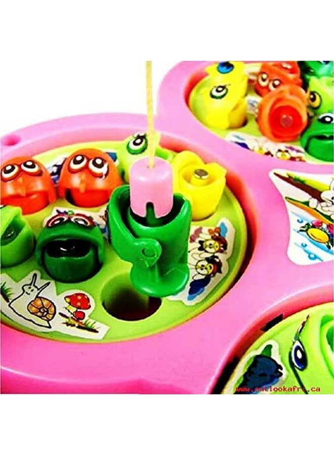 آي تشويس لعبة صيد السمك iChoice™ للأطفال مع صوت، تتضمن 32 قطعة سمك و4 صنارات صيد، لعبة صيد السمك متعددة الألوان - Image 5