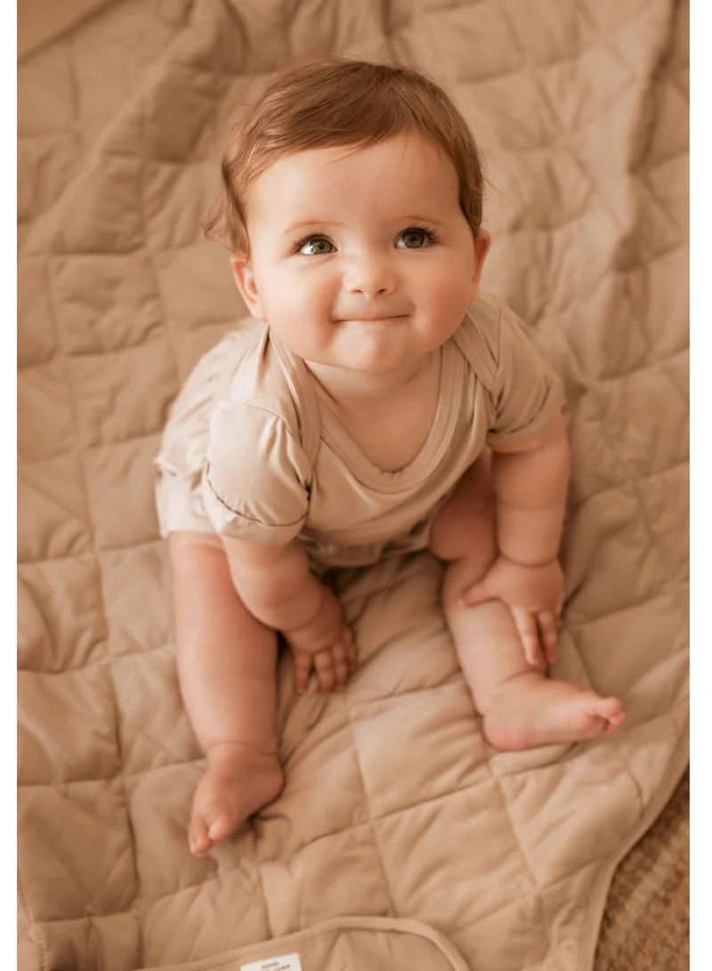 Anvi Baby Organic Bamboo Baby & Toddler Blanket Mocha