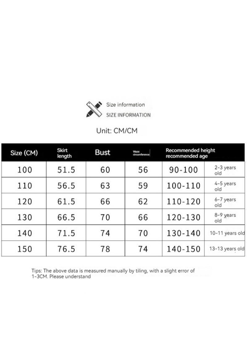 M MIAOYAN Children's real Barbie matching plaid dress - Image 5