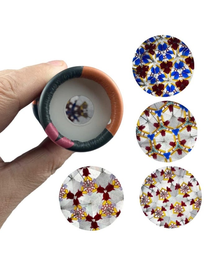 Crazy Boss 6pcs Kaleidoscope Toy Set for Kids Colorful Prism Telescope Party Favor Mini Educational Toy - Image 3