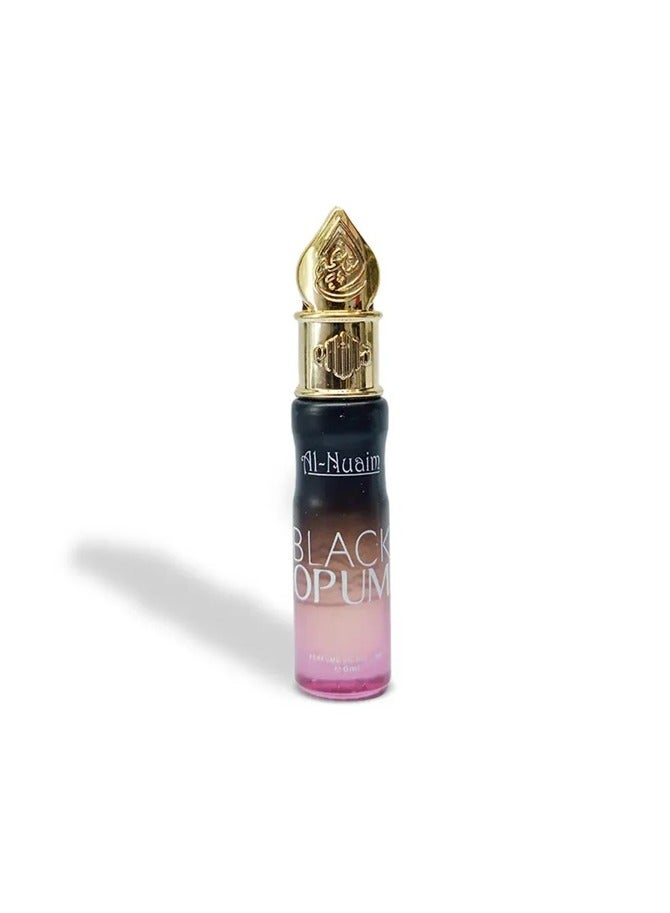 أل نواعم عطر النعيم بلاك أوبام رول أون 6 مل | زيت عطري مركز للجنسين خالٍ من الكحول | عطر يدوم طويلاً برائحة الفانيليا الدافئة والقهوة والزهور للرجال والنساء | حجم مناسب للجيب - Image 2