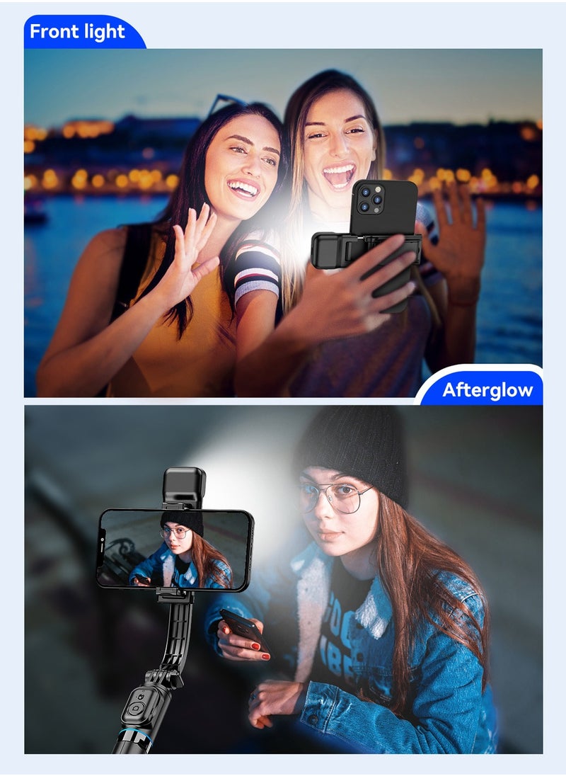 LEOKOR - 42" Selfie Stick Tripod with Fill Light,Extendable All-in-1 Phone Tripod Stand with Remote/Phone Holder/Cell Phone Tripod Stand,for Taking Selfie Photo /Videos /Vlog During Travel - Image 1