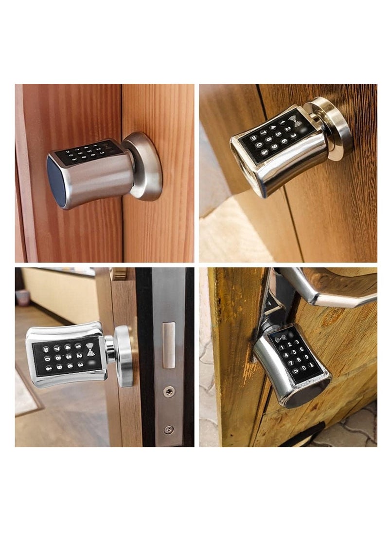 ROBUSTLINE - Robustline Electronic Smart Lock Cylinder with 4 Function- - (2 YEARS WARRANTY) Smart IC Card, Keyless Bluetooth, Key, Smart App Control - Suitable for all existing door locks. - Image 1