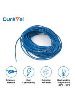 Duravel Duravel Electrical Wire Cable,Wire Conductor for Power Transmission (Blue 1.5mm, 5 Meter)  - Image 4