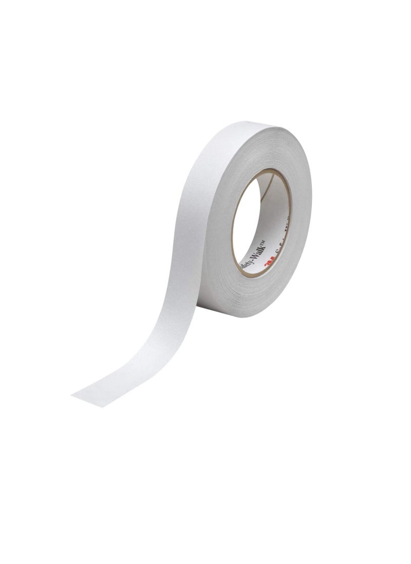 3M 3M Safety-Walk Slip-Resistant 1"x60ft (25MMx18.2M) Fine Resilient Soft for Bare Feet Traction Tapes, Shower Treads, adds Non-Slip Traction to Tubs, Pools, Boats, Stairs (1, Clear (Transparent))  - Image 1