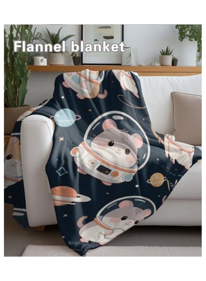 general Flannel thin blanket (warm and comfortable, suitable for sleep, gaming, dust removal and sandproof) 150cm*200cm - 1179 - Image 5