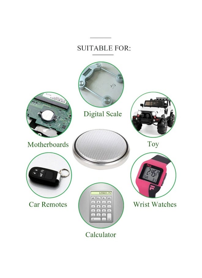 Toshiba - عبوة من 5 - بطارية عملة ليثيوم 3V CR1616 - Image 1