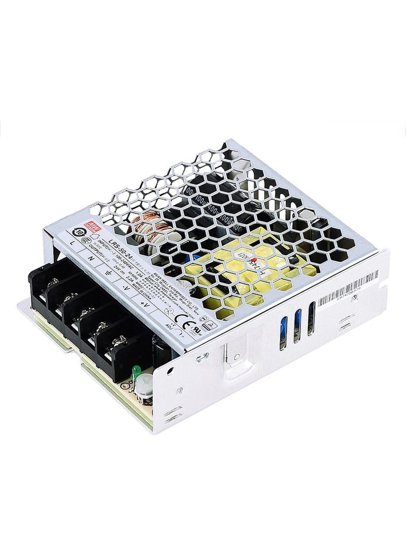 MEAN WELL Lrs-50-24 2.2 Amp Power Supply  - Image 2