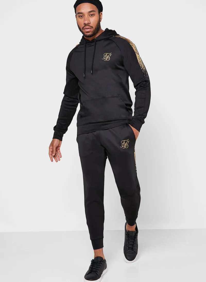 SikSilk Foil Fade Hoodie
