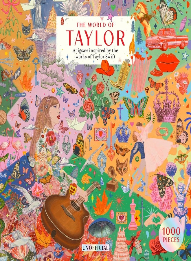 Laurence King The World of Taylor: an Unofficial 1000-piece Jigsaw Puzzle Inspired by the Works of Taylor Swift - Image 1