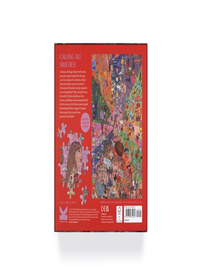 Laurence King The World of Taylor: an Unofficial 1000-piece Jigsaw Puzzle Inspired by the Works of Taylor Swift - Image 3