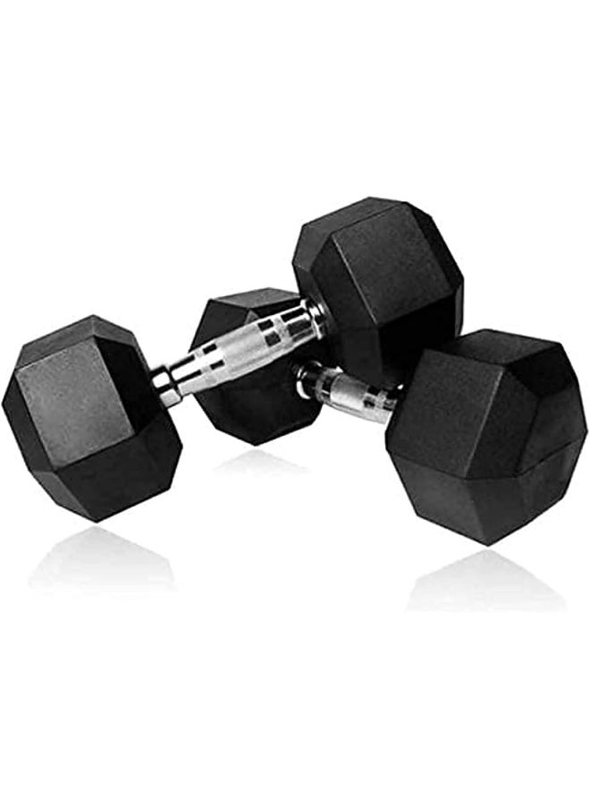 SPRI Rubber Dumbbell 9.1Kg/20Lbs Pair  - Image 2