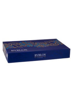 byblos 18 Piece Turkish Coffee And Tea Set Decor Seven And Palm Trees  - Image 3