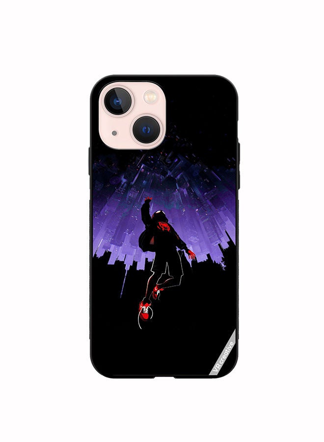 VR CREATIVE Protective Case Cover For Apple iPhone 14 Spider-Man In Space Design Multicolour - Image 1