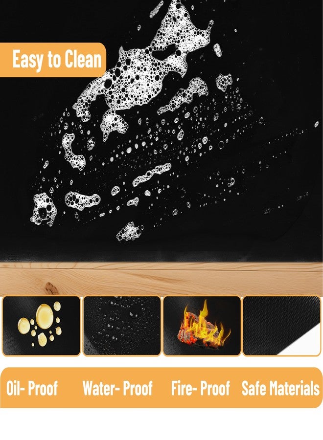 UNCO - Nonstick Grilling Mats for 22 Inch Blackstone Griddle, Resuable Cooking Mats for Grilling, BPA and PFOA - Image 3