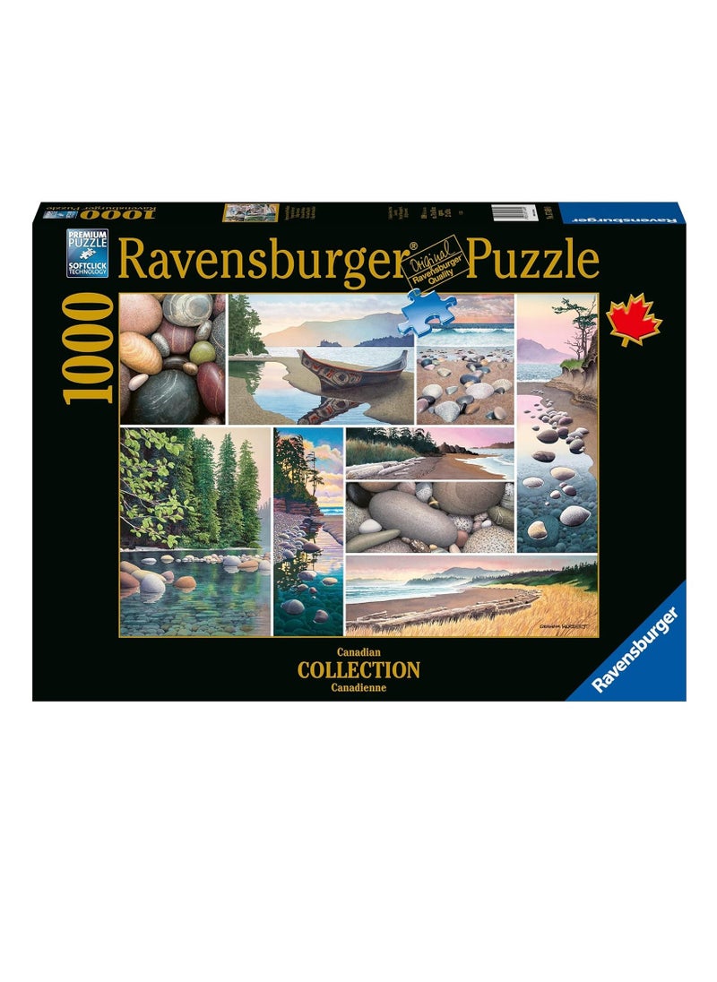 Ravensburger Ravensburger West Coast Tranquility Puzzle - 1000pcs - No:17469  - Image 1