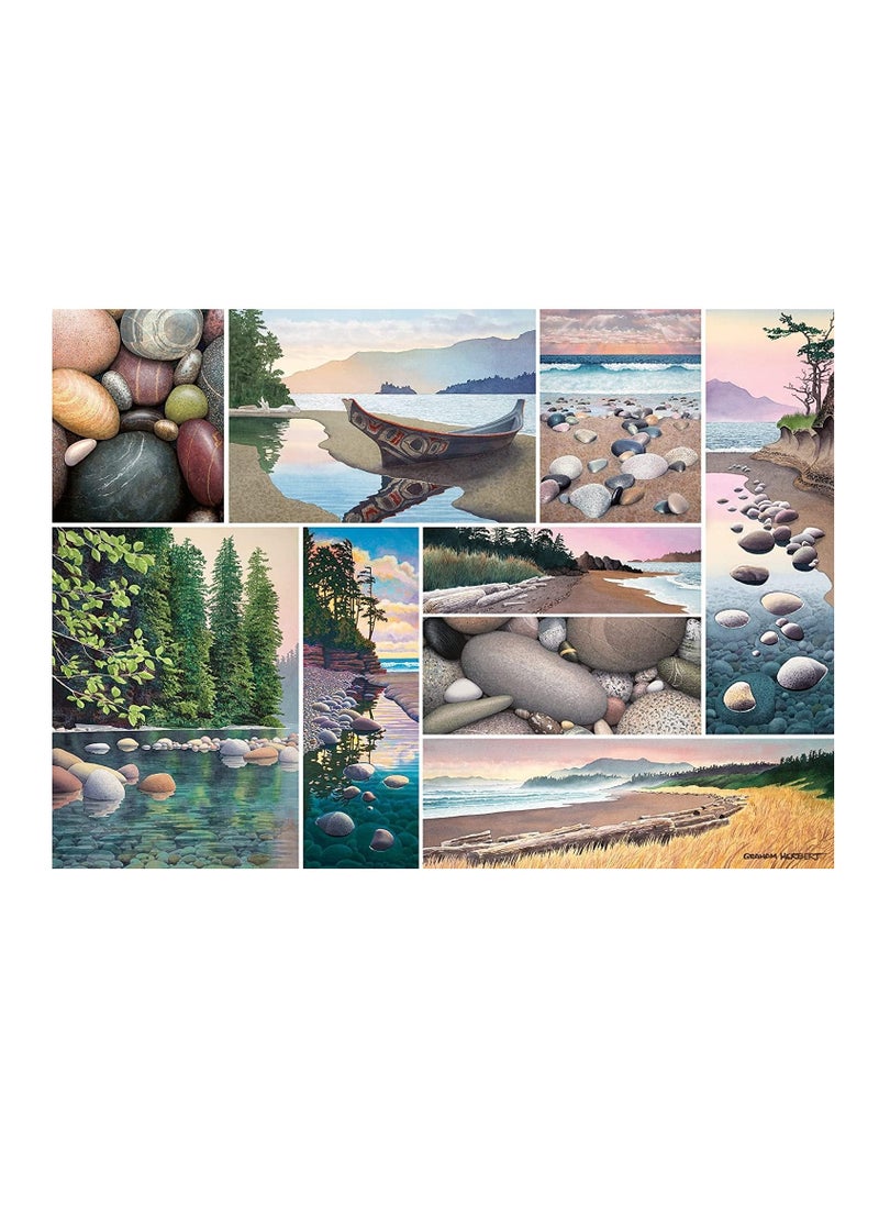 Ravensburger Ravensburger West Coast Tranquility Puzzle - 1000pcs - No:17469  - Image 2