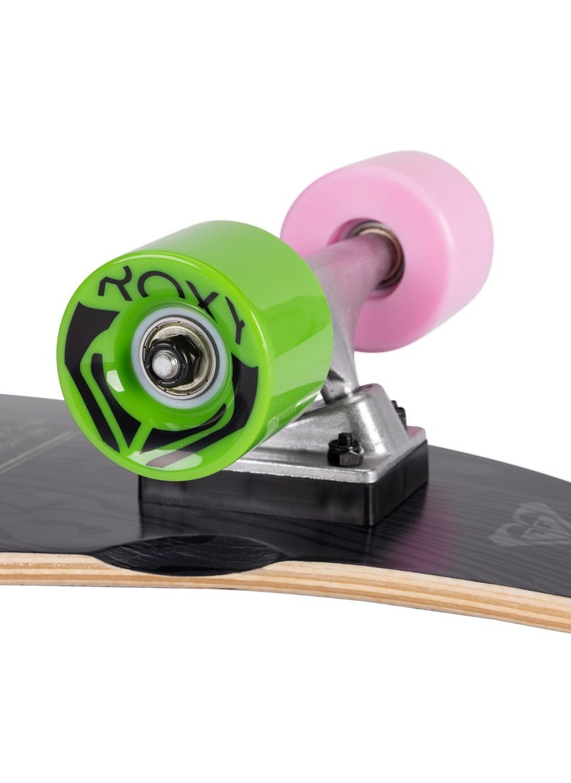 Roxy Roxy Mini Pintail Cruiser Skateboard Islands 25 Inches  Perfect for Boys Girls and Kids Ages 8  Stylish Durable Skateboard for Young Riders and Beginners  - Image 3