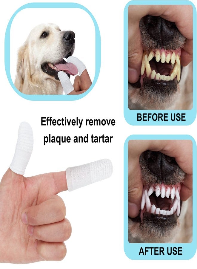 PenVinoo 30 PCS Dog & Cat Toothbrush - Washable, Comfortable & Durable 2 Finger Toothbrush Set - Image 3
