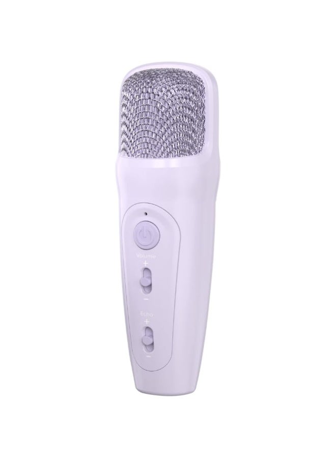 myFirst Voice 2 Microphone for Kids | Wireless Portable Karaoke & Singing Mic with Clear Sound, Fun Voice Effects & Rechargeable Battery, Lightweight Design – Perfect Karaoke Accessory - Purple - Image 1