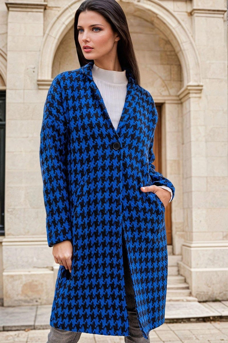 Weshaya Coat Women Blue - Image 1