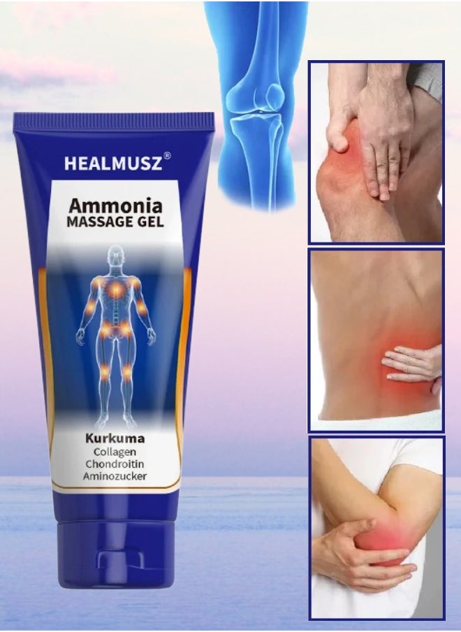 HEALMUSZ - 100ml Joint Massage Gel 4X Joint Pain Relief Joint Soothing and Repair Muscles Damage Joint Pain Relief and Care Gel Cream with Turmeric and Collagen Joint and Muscles Pain Relief Cream - Image 1