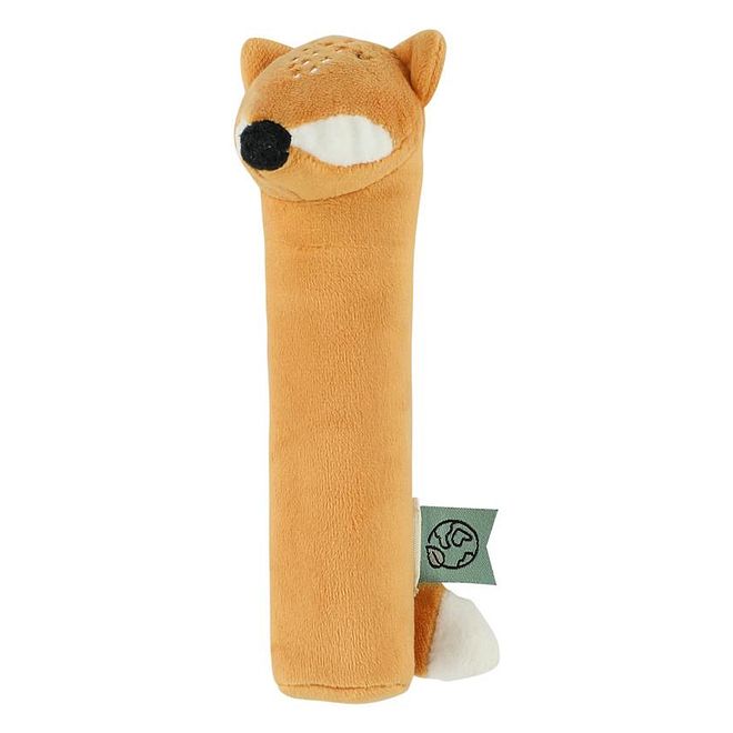 Trixie Mr. Fox Squeaker, Compact, Easy To Hold, Super Soft, 10 Months+, 16cm - Brown - Image 1