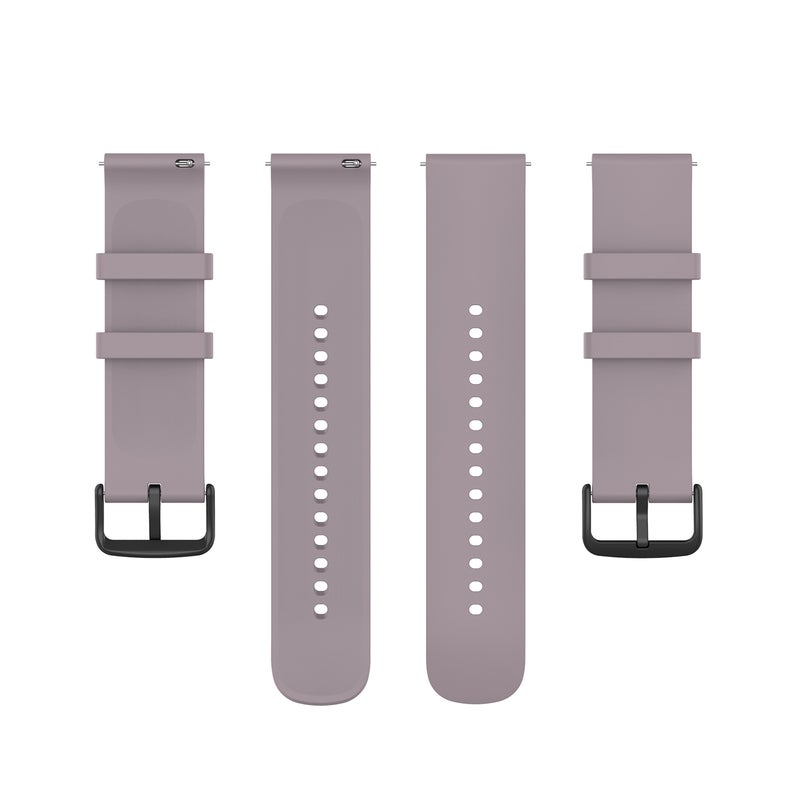 erorex For Samsung Galaxy Watch 5 Pro 45Mm 20Mm Round Tail Silicone Watch Band(Roland Purple) - Image 3